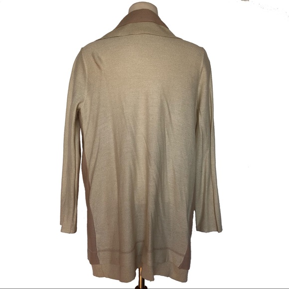 CHICO’s Open Front Waterfall Cardigan Sweater - Picture 3 of 5